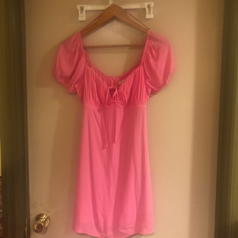 Pink dress
